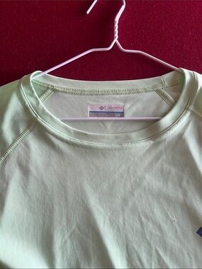 Columbia Light Mint Crewneck Short Sleeve Tee
